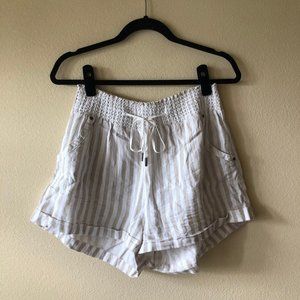 High-Waisted Linen Shorts from Target